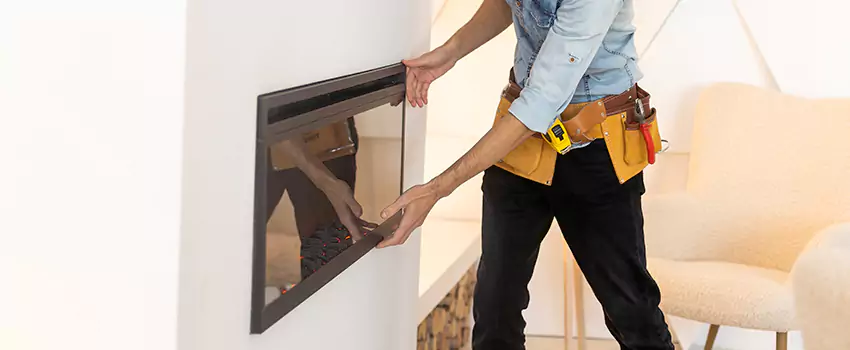 Metal Fireplace Installation in Brownsburg, Indiana