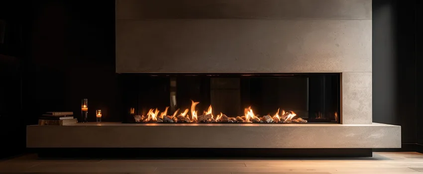 Gas Fireplace Ember Bed Design Services in Brownsburg, Indiana
