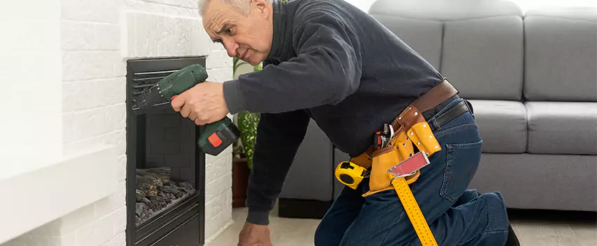 New Indoor Fireplace Installation in Brownsburg, Indiana