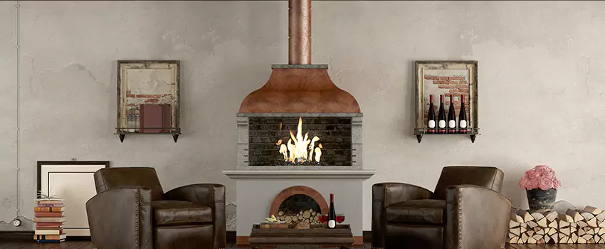 Thelin Hearth Products Providence Pellet Insert Fireplace Installation in Brownsburg, IN