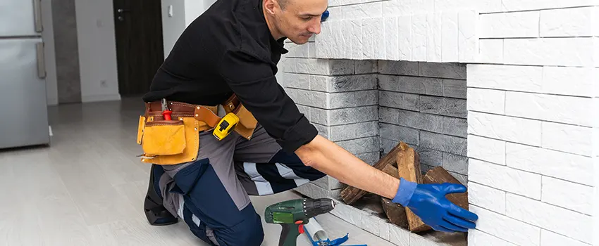 Fireplace Damaged Damper Frame Repair Services in Brownsburg, Indiana