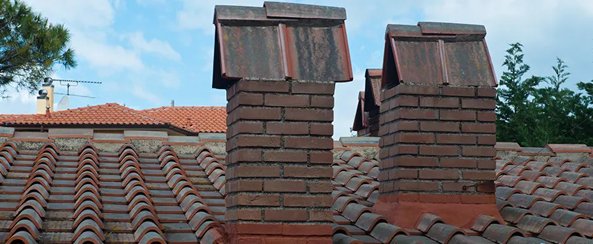 Chimney Maintenance for Cracked Tiles in Brownsburg, Indiana