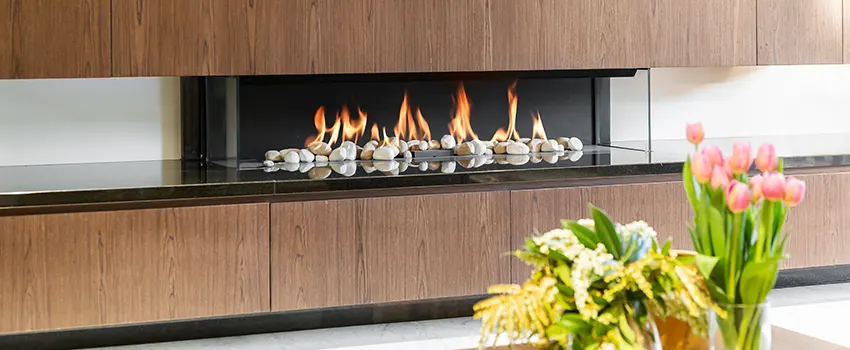 Double-height Fireplace Design Refurbishment in Brownsburg, Indiana